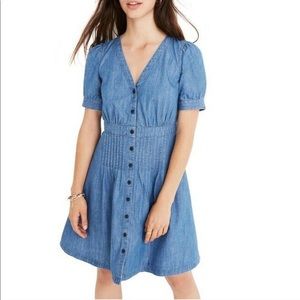 Madewell Denim Daylily Dress Size 0